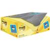 Post-It Blocchi memo adesivi Post-It Notes giallo canary - 76x127 mm - 100 fogli (conf. 20)