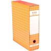 Brefiocart Raccoglitore a leva Brefiocart New Color dorso 8 cm protocollo arancione 23x33 cm