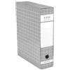 Brefiocart Raccoglitore a leva Brefiocart New Color dorso 8 cm protocollo grigio 23x33 cm