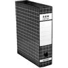 Brefiocart Raccoglitore a leva Brefiocart New Color dorso 8 cm protocollo nero 23x33 cm