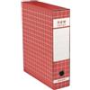 Brefiocart Raccoglitore a leva Brefiocart New Color dorso 8 cm protocollo rosso 23x33 cm