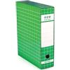 Brefiocart Raccoglitore a leva Brefiocart New Color dorso 8 cm protocollo verde 23x33 cm