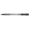 Pilot Penna a sfera a scatto Pilot BP-S Matic nera - punta 1 mm - fusto trasparente (conf. 12)
