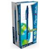 Paper Mate Penna a sfera a scatto ecologica Paper Mate FlexGrip Ultra Recycled blu - punta 1 mm - fusto blu (conf. 36)