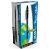 Paper Mate Penna a sfera a scatto ecologica Paper Mate FlexGrip Ultra Recycled nera - punta 1 mm - fusto nero (conf. 36)