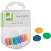 Q-Connect Magneti per lavagne bianche Q-Connect 20 mm Scatola da 6 pezzi - KF02040 - P00332