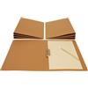 Euro-cart Cartelline A4 con clip in cartoncino Euro-cart Linea Ecologica beige - dimensioni 23x32 cm