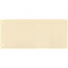Q-Connect Divisori neutro per raccoglitori 24x10,5 cm Q-Connect beige in cartoncino - 100 schede