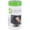 Q-Connect Salviette di pulizia schermi Q-Connect barattolo da 100 salviette KF04501A - P00531