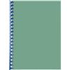 GBC Scatola 100 dorsi spirale 10mm blu 21 anelli - Z00298