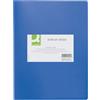 Q-Connect Portalistino Q-Connect blu - 22x30 cm - 20 buste