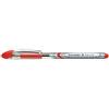 Schneider Penna a sfera con cappuccio Schneider Slider rossa - punta 1,4 mm - fusto trasparente
