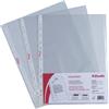 Esselte Buste forate trasparenti A4 Esselte Copy Safe Essentials basso spessore - ruvida 21x29,7 cm (conf. 100)