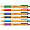 Stabilo Penna a sfera a scatto ecologica Stabilo Pointball colori assortiti - punta 1 mm - fusto colori assortiti (conf. 6)