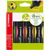 Stabilo Evidenziatore Stabilo Boss Green colori assortiti - tratto 2-5 mm (conf. 4)