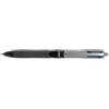 Bic Penna a sfera 4 colori Bic 4 Colours Grip multicolore - punta 1 mm - fusto nero