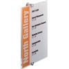 Durable Targa per ufficio Durable Crystal Sign - 368915