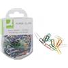 Q-Connect Fermagli graffette Q-Connect colori assortiti - misura 26 mm - 125 pezzi
