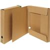 Euro-cart Scatola archivio progetti A4 avana Euro-cart Ecologica 25x35 cm - dorso 6 cm