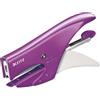 Leitz Cucitrice a pinza Leitz 5547 viola - punti 6/4 - cuce fino a 15 fogli