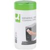 Q-Connect Salviette di pulizia multiuso Q-Connect 100 salviette nella confezione erogatrice - KF04508A - P00529