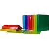 Euro-cart Raccoglitore A4 giallo Euro-cart Iris - 4 anelli 30 mm - dorso 4 cm - 27x32 cm