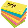 Post-It Blocchi memo adesivi Post-It Notes colori assortiti - 76x127 mm - 100 fogli (conf. 6)