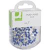 Q-Connect Spilli cartografici Q-Connect 15 mm blu Scatola da 100 pezzi - KF15276 - P00592