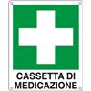 Cartelli Segnalatori Cartello alluminio 12x14,5cm 'cassetta di medicazione' - Z11338