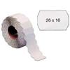 Markin Rotolo 1000 etichette 26x16mm bianche rimovibili a onda markin - 3502616RIM - Z01415