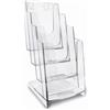 Arda Portadepliant 4 tasche 1/3 A4 - 11,5x26,5x18,4cm arda - Z05629