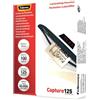 Fellowes Pouches per plastificatrice a caldo Fellowes Capture 125 µm - finitura lucida - 6,5x9,5 cm (conf. 100)