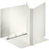 Esselte Raccoglitore A4 bianco Display - 4 anelli 25 mm - dorso 3,4 cm - 27x35 cm
