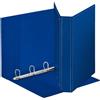 Esselte Raccoglitore A4 blu Display - 4 anelli 30 mm - dorso 4,7 cm - 27x35 cm
