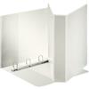 Esselte Raccoglitore A4 bianco Display - 4 anelli 50 mm - dorso 7,1 cm - 27x35 cm