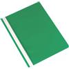 Q-Connect Cartelline A4 ad aghi in plastica Q-Connect trasparente/verde - dorso 20 mm (conf. 5)