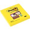 Post-It Blocchi memo adesivi Post-It Super Sticky oro - 76x76 mm - 90 fogli (conf. 12)