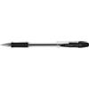 Q-Connect Penna a sfera con cappuccio Q-Connect Delta nera - punta 0,7 mm - fusto nero (conf. 12)
