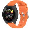 GIOPUEY Cinturini Compatibile con Garmin Forerunner 165, Morbido Silicone Cinturino [Resistente all'Usura] [Traspirante] - Orange