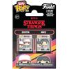 Funko Pop! Bitty 2-Pack: Stranger Things - Dustin & Mike - 2,2 cm (0,9 Pollici) Collezionabile - Idea Regalo - Sacchetti per Feste e Calze della Befana - Decorazione per Torta
