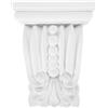 Amosfun Corbello Romano in Pu 5.91X4.49X2.56 Inch Supporto Decorativo Per Mensole E Colonne Intagliate Stile Europeo Per Interni Ed Esterni Da Verniciare