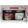 YANKEE CANDLE COFANETTO REGALO CON 2 CERI PROFUMATI IN VASO MEDIO - CO