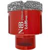 NBB Sega a tazza diamantata di qualità ultra con M14, per foratura a secco o ad umido su porcellana dura, ceramica, piastrelle, granito, marmo, veloce, durevole, per smerigliatrice angolare (1, 50mm)