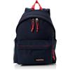 Eastpak Padded Pak'r Zaino 24L (40 x 30 x 18 cm), resistente e idrorepellente, zaino scuola e viaggio leggero con spallacci imbottiti - DOTS WINE SILVER