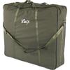 Lucx Borsa da trasporto Lucx® XXL per sedia da letto, lettino da pesca, lettino per carpe, lettino da giardino, borsa da trasporto, dimensioni (L/P/A): 82 x 90 x 30 cm