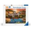 RAVENSBURGER 00365 PUZZLE DA 500 PZ. ZEBRA