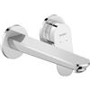Duravit Wave Mitigeur monocommandé pour lavabo, saillie 202 mm, sans garniture découlement, WA1070004010, WA1070004010, Colorazione: cromo