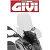 GIVI PARABREZZA TRASPARENTE GIVI PER PIAGGIO MP3 310 2024 2025 83,5 x 70 cm (H x L)
