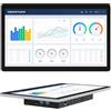 HEIGAOLAPC Pannello PC All in One HEIGAOLAPC Win11 Pro, monitor touch screen da 13,3 pollici, N5100, 8 GB RAM, 128 GB ROM, PC integrato Touchscreen 1920 x 1080, Wifi5.0, USB3.0 x 4, RS232, HDMI2.0, USB Type-C