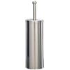 Medial Portascopino WC Basic - da terra - acciaio inox - diametro 9,8 cm - altezza 38 cm - silver - Medial (unità vendita 1 pz.)